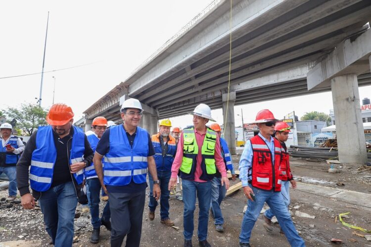 Supervisa Céspedes Peregrina obras que se realizan en el Estado
