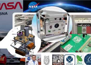 Un éxito, prueba de módulo espacial mexicano EMIDSS-5 en misión de NASA