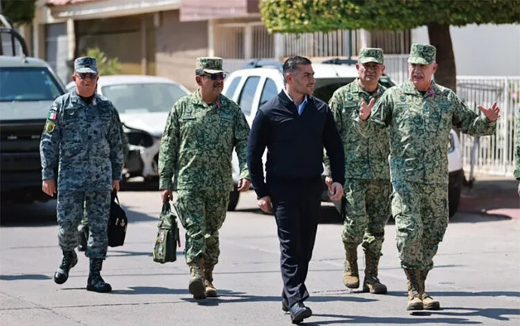 Gabinete de seguridad del Gobierno de México realiza mesa de trabajo en Culiacán, Sinaloa