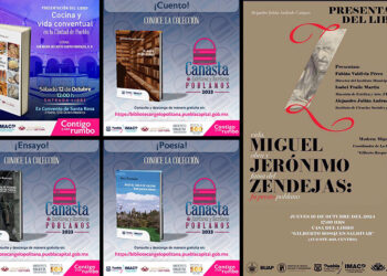 Ayuntamiento de Puebla invita a presentaciones de libros en el Centro Histórico de la Ciudad
