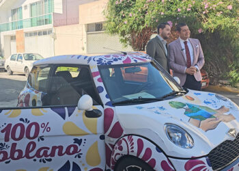 Puebla a la vanguardia del desarrollo tecnológico con la producción de autos eléctricos: Armenta