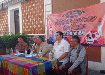 El Corredor de Ofrendas de la Plazuela de «Los Sapos» uno de los más visitados por turistas