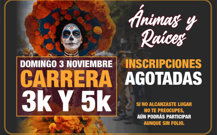 Gobierno de Cuautlancingo invita a participar en actividades deportivas del Festival Ánimas y Raíces