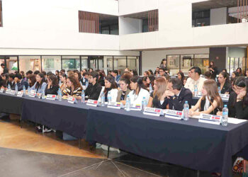 Estudiantes debaten en el Modelo de las Naciones Unidas-UAG 2024