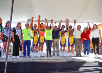 Incentiva Gobierno de Cholula el deporte, a través de la Carrera Ciclista