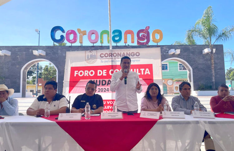 En cabecera de Coronango, concluyen con éxito los Foros de Consulta Ciudadana