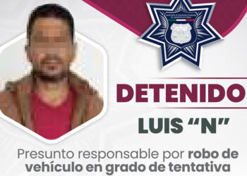 Policía de la Ciudad detiene a probable responsable por intento de robo de una motocicleta