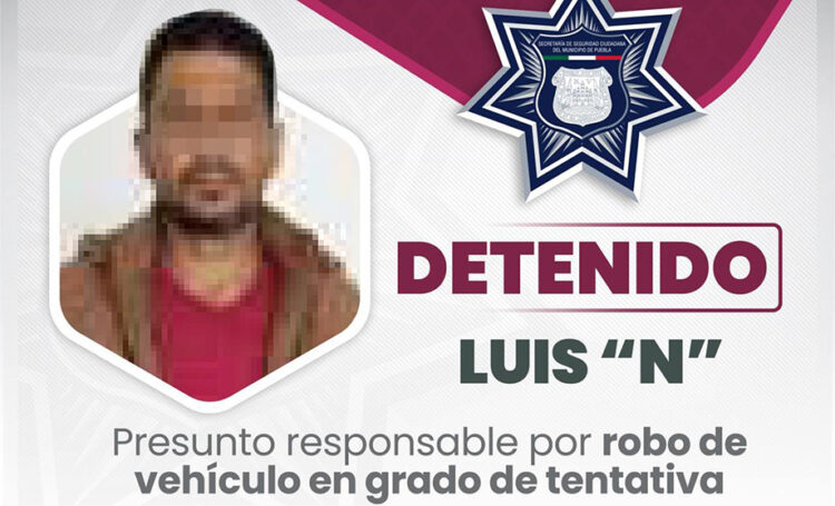 Policía de la Ciudad detiene a probable responsable por intento de robo de una motocicleta