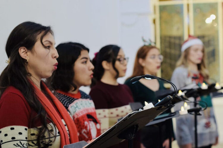 Llega la fiesta convitera y posada navideña al pabellón de Cultura Comunitaria