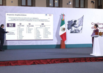 Director general del INFONAVIT presenta avances de la construcción de viviendas y congelamientos de créditos