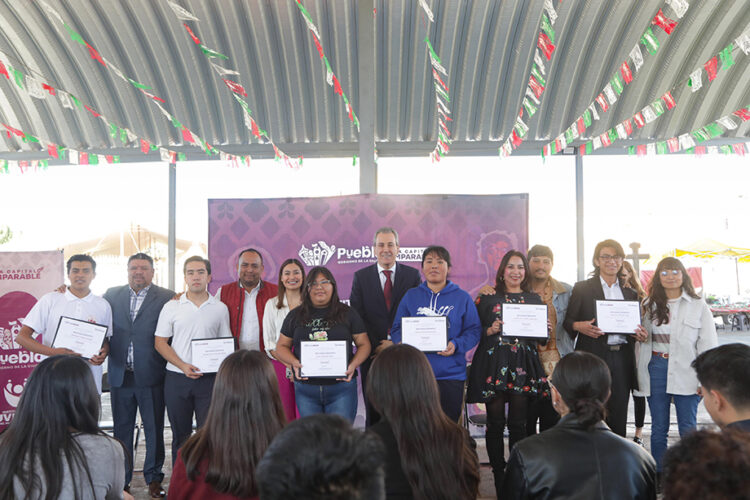 Gobierno de Pepe Chedraui impulsa el Programa Jóvenes Talento en juntas auxiliares