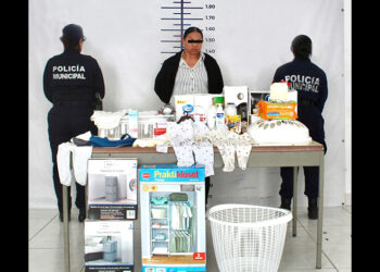 Detiene Policía de San Andrés Cholula a presunta responsable de robo a comercio