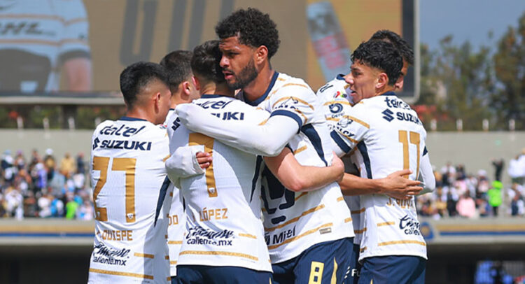 Pumas derrota a Necaxa en la primera jornada del Clausura 2025