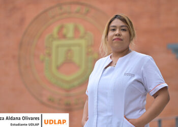Estudiante de la UDLAP, ejemplo de excelencia académica y compromiso social