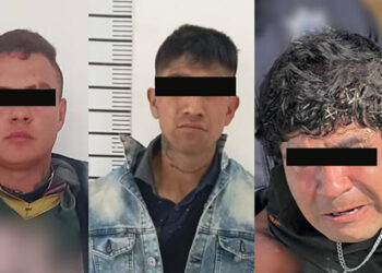 Detiene Policía de San Andrés Cholula a tres presuntos responsables de robo a negocio