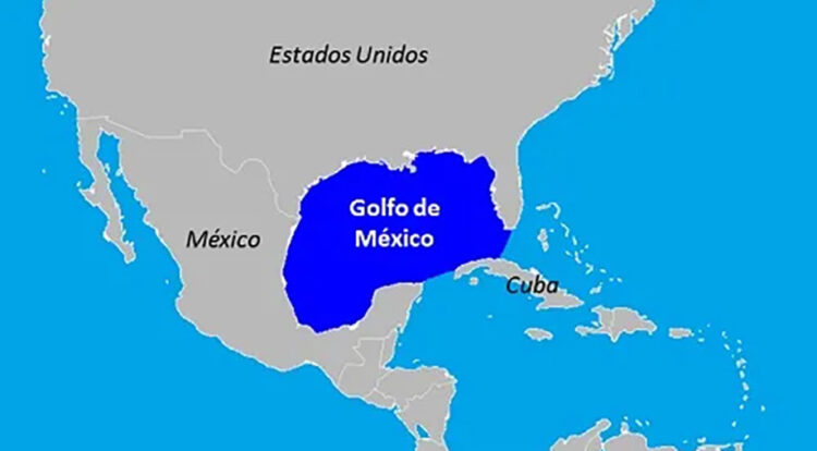 Trump quiere cambiar el nombre al Golfo de México como si fuera su propiedad