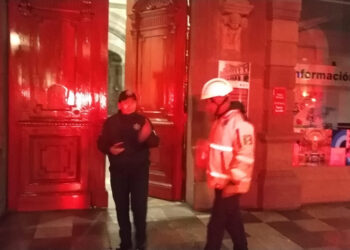 Protección Civil realizó recorridos tras sismo de 6.1 en Michoacán