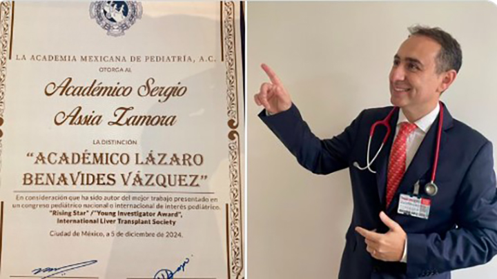 Doctor de la Anáhuac Puebla es nombrado como el primer cirujano pediatra mexicano adjunto en Reino Unido