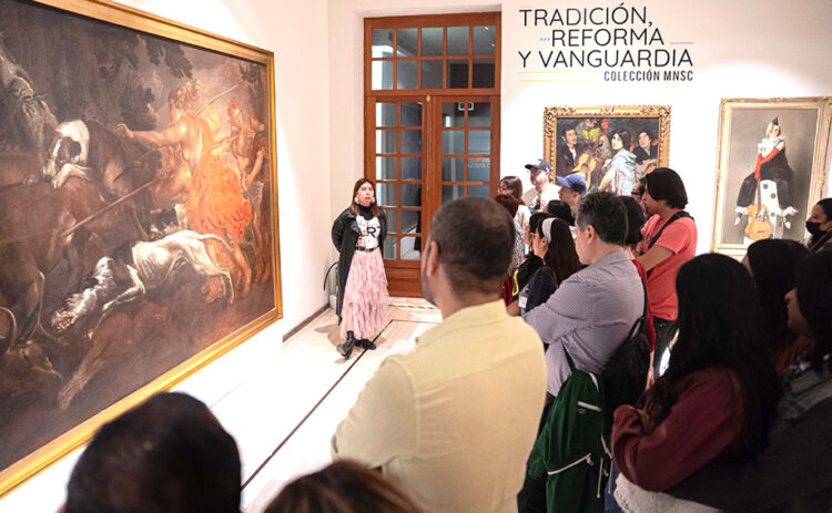 «Explorando la luz y la sombra” en el Museo Nacional de San Carlos