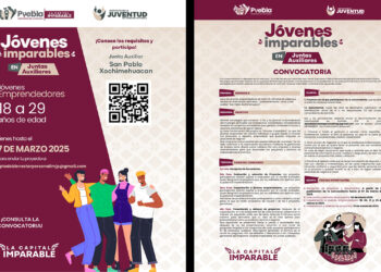 Impulsa IJMP emprendimiento con el programa «Jóvenes Imparables» en juntas auxiliares
