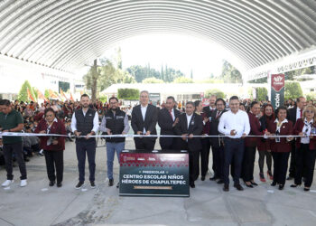 Entrega Pepe Chedraui infraestructura educativa integral en el CENHCH