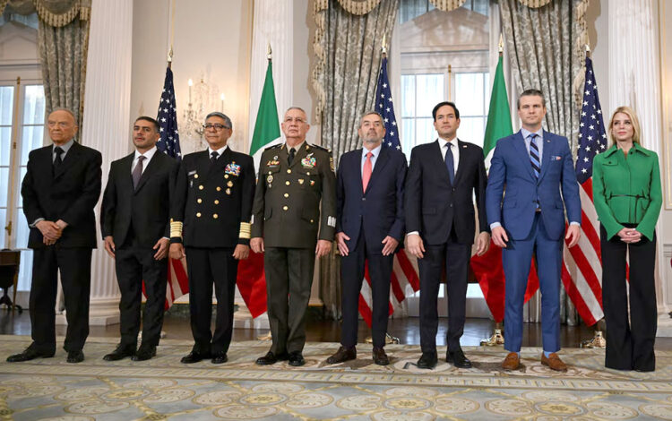 Acuerdan México y EU acciones conjuntas contra el narcotráfico