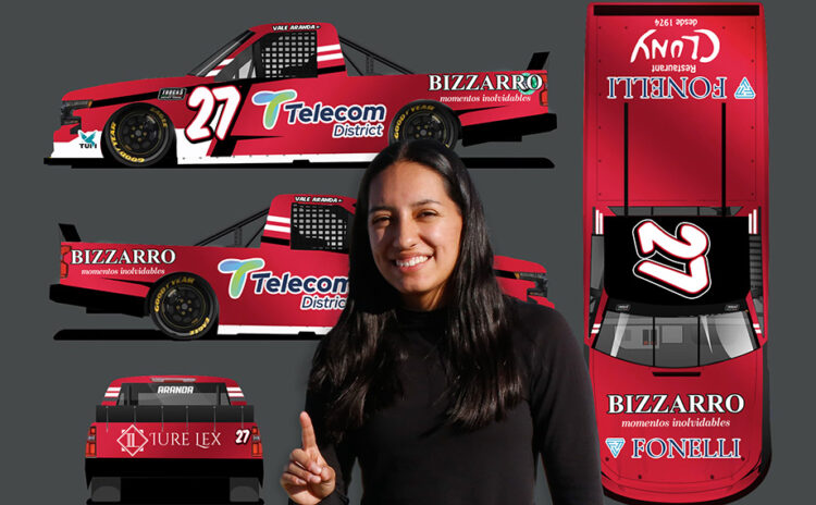Con nuevos patrocinadores irá Valeria Aranda por el título de Trucks México Series 2025