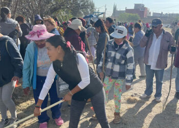 Poblanos se unen a jornada de mejora urbana y solicitan mayor seguridad