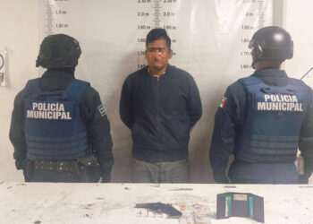 Policía de Cuautlancingo detiene a presunto asaltante en la inspectoría Nuevo León