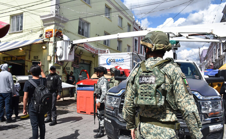 Con retiro de cámaras de videovigilancia sin registro, tres órdenes de gobierno fortalecen la seguridad en el Centro Histórico