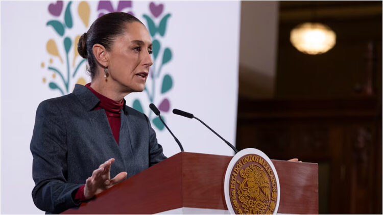 Se reunió Sheinbaum con su gabinete ante entrada de aranceles de Trump
