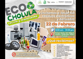 SOSAPACH se une a la jornada EcoCholula para promover el reciclaje y la conservación del agua