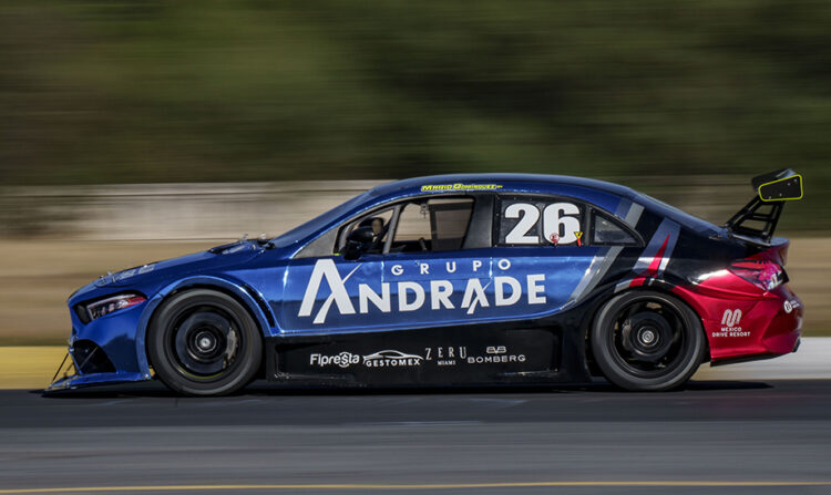 Mario Domínguez consigue podio en Monterrey, dentro de la Super Copa Roshfrans