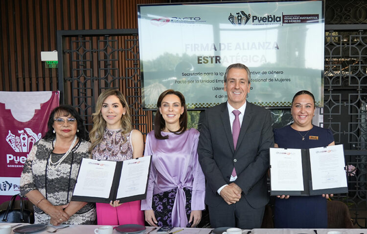 Refuerza Gobierno de la Ciudad el liderazgo femenino empresarial y encabeza firma alianza estratégica