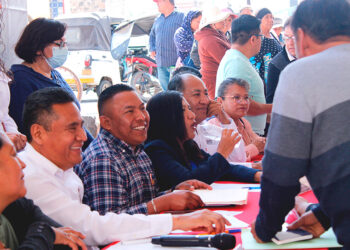 Realiza Armando Aguirre Jornada de Martes Ciudadano en Zoquiapan