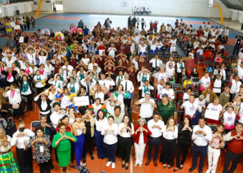 Adultos mayores de varios municipios participaron en competencias deportivas y recreativas