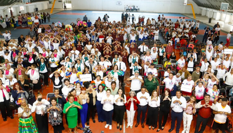 Adultos mayores de varios municipios participaron en competencias deportivas y recreativas