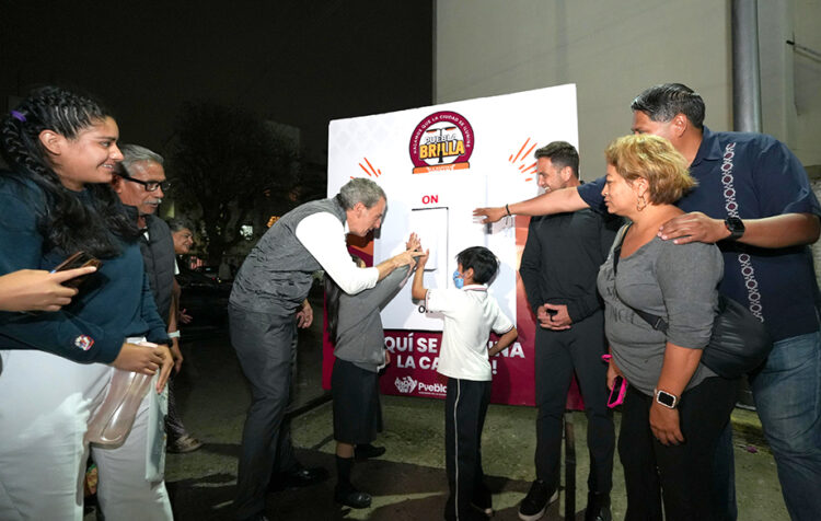 Pepe Chedraui reafirma su compromiso para la transformación urbana con Puebla Brilla
