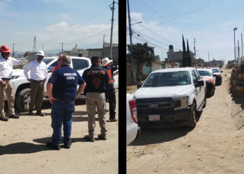 Supervisa Protección Civil Municipal derecho de vía en zona de ductos de gas natural