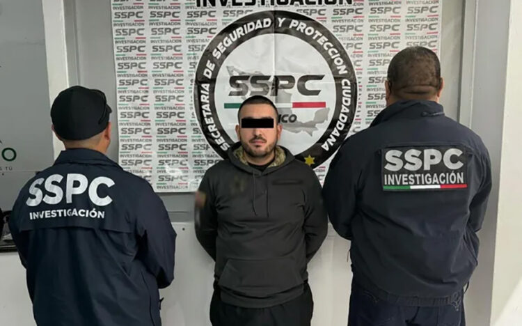 Un hombre requerido por autoridades de Estados Unidos, fue detenido en Tamaulipas