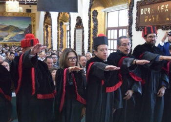 El Doctor Sergio Pacheco Hernández toma protesta como presidente de la AMDTPS Delegación Puebla