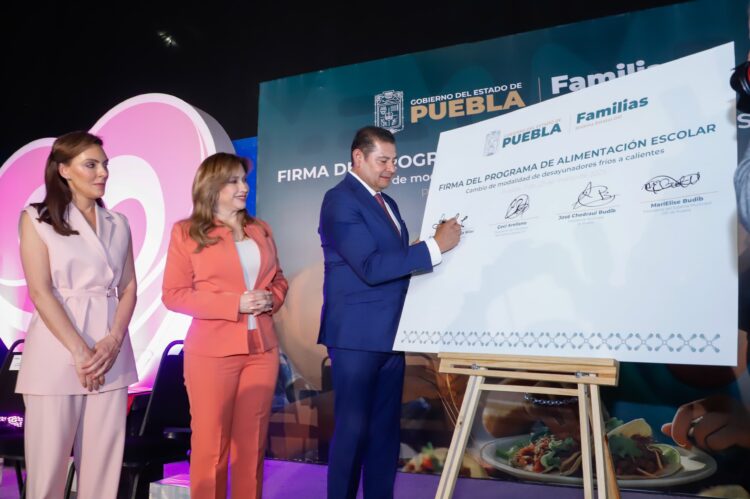 Alimentación sana para las y los niños de Puebla concreta el gobierno de Puebla