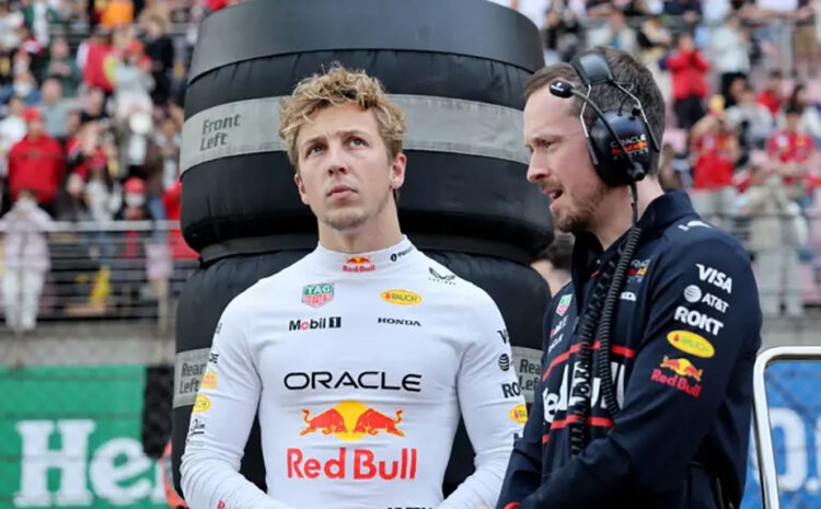 Lawson podría quedar fuera de Red Bull en breve, su reemplazo Tsunoda