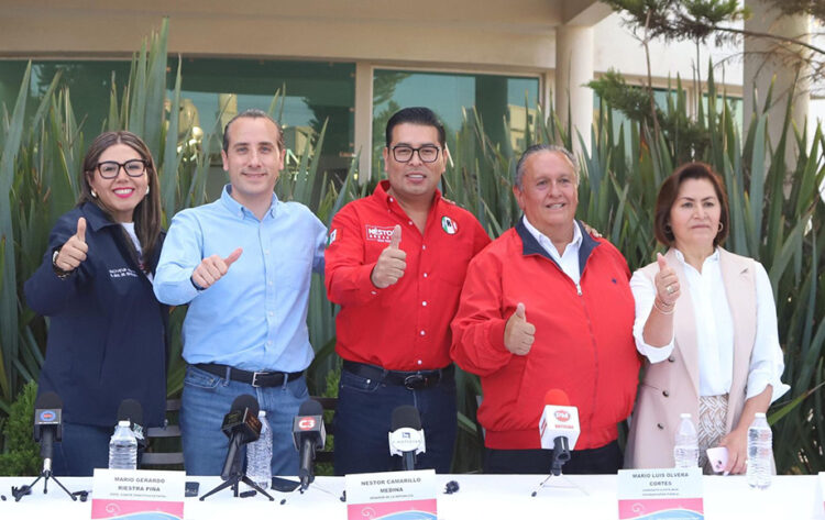 Respalda Néstor Camarillo a Mario Olvera para lograr el triunfo en Chignahuapan