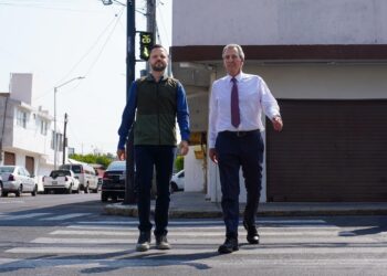 Supervisa Pepe Chedraui conclusión de mantenimiento vial de Avenida 15 de Mayo