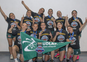 Las Aztecas de baloncesto femenil de la UDLAP se coronan Campeonas Nacionales de la Liga ABE