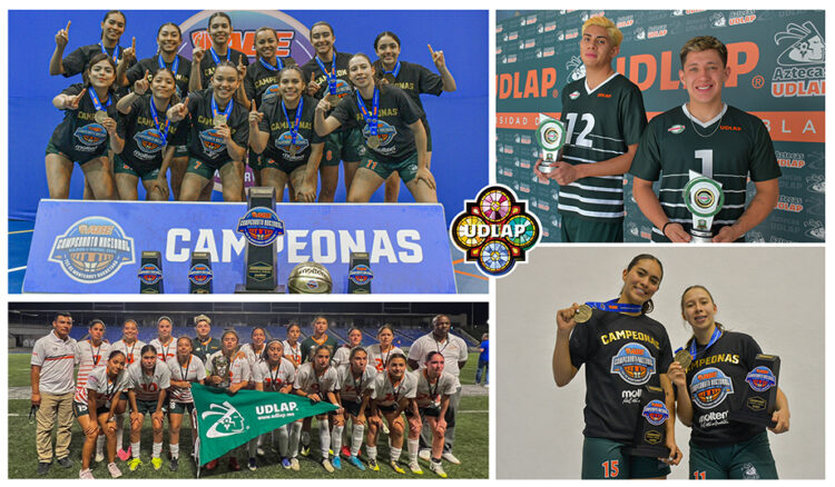 Los Aztecas UDLAP tuvieron un final de temporada de trofeos y reconocimientos