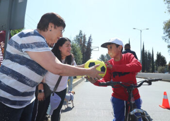 Exitosa edición de Vía Recreativa Metropolitana para celebrar a niñas y niños