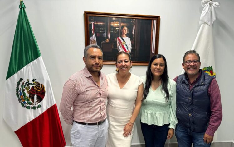 Presenta ASPEC a la presidenta de la JUGOCOPO, Laura Artemisa, la Iniciativa de Reforma al Código Penal del Estado para la Protección de Periodistas