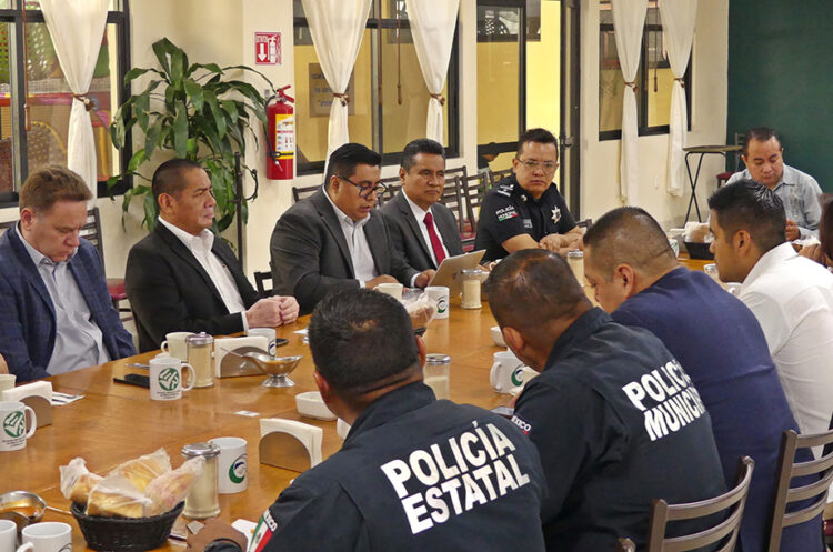Participa Coronango en Mesa de Seguridad en la XXV Zona Militar